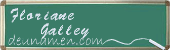 Floriane Galley Visitenkarte